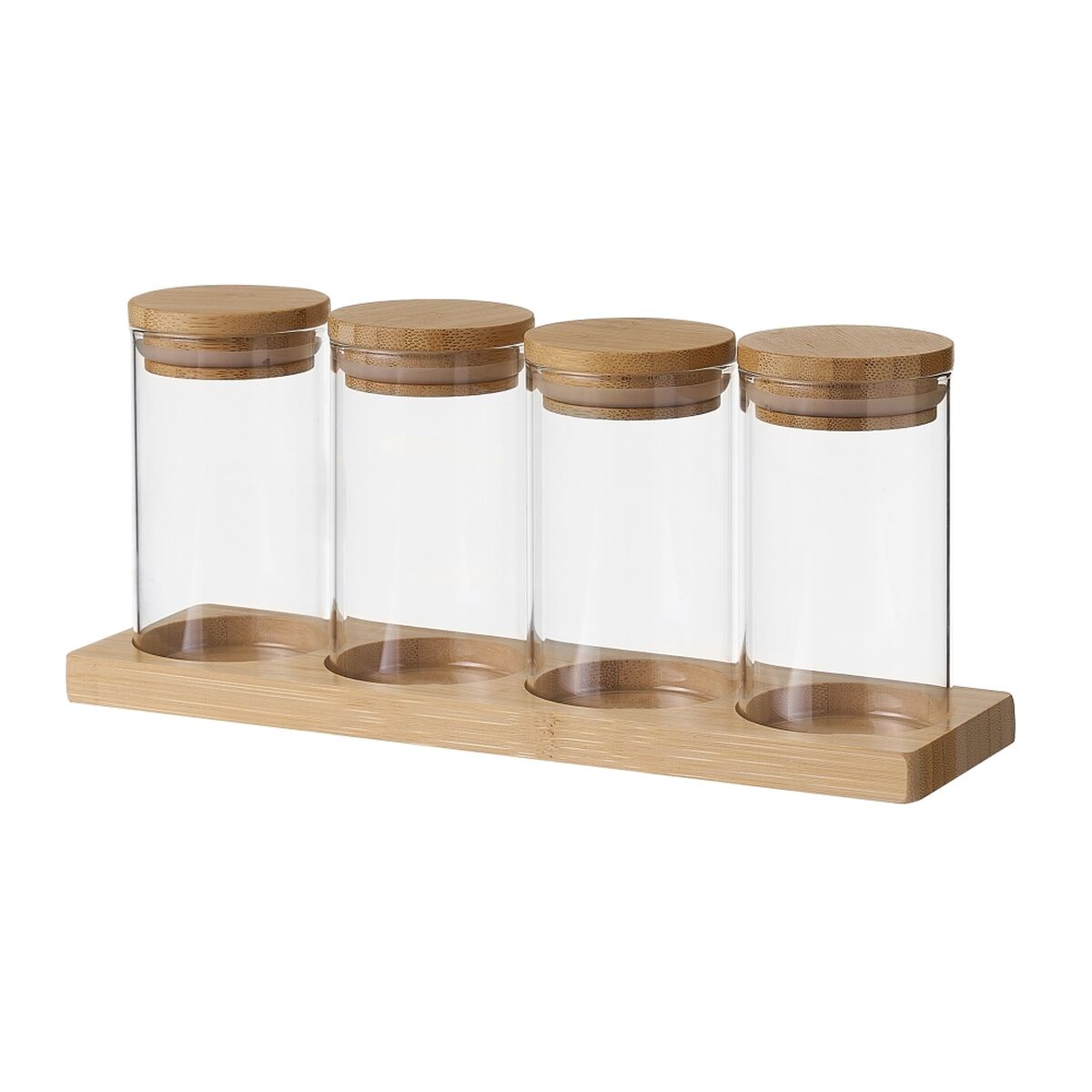 4 Tubs Transparent 220 ml (4 Units)