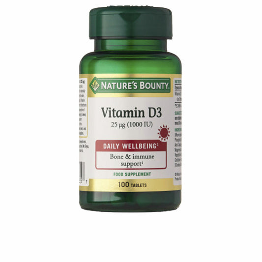 Vitamin D Nature's Bounty Vitamina Ui Vitamin D3 100 Units Natures Bounty