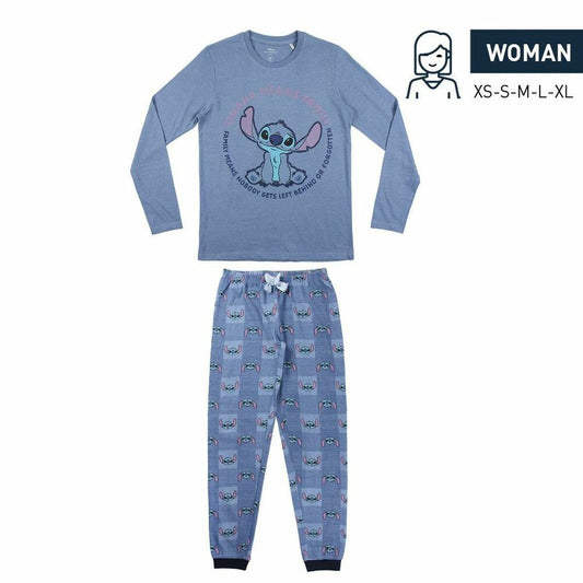 Pyjama Stitch Lady Blue Stitch