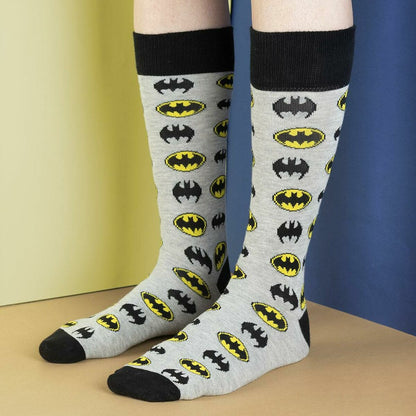 Socks Batman Unisex Light grey