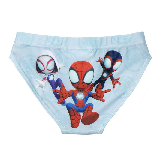 Children’s Bathing Costume Spidey Light Blue