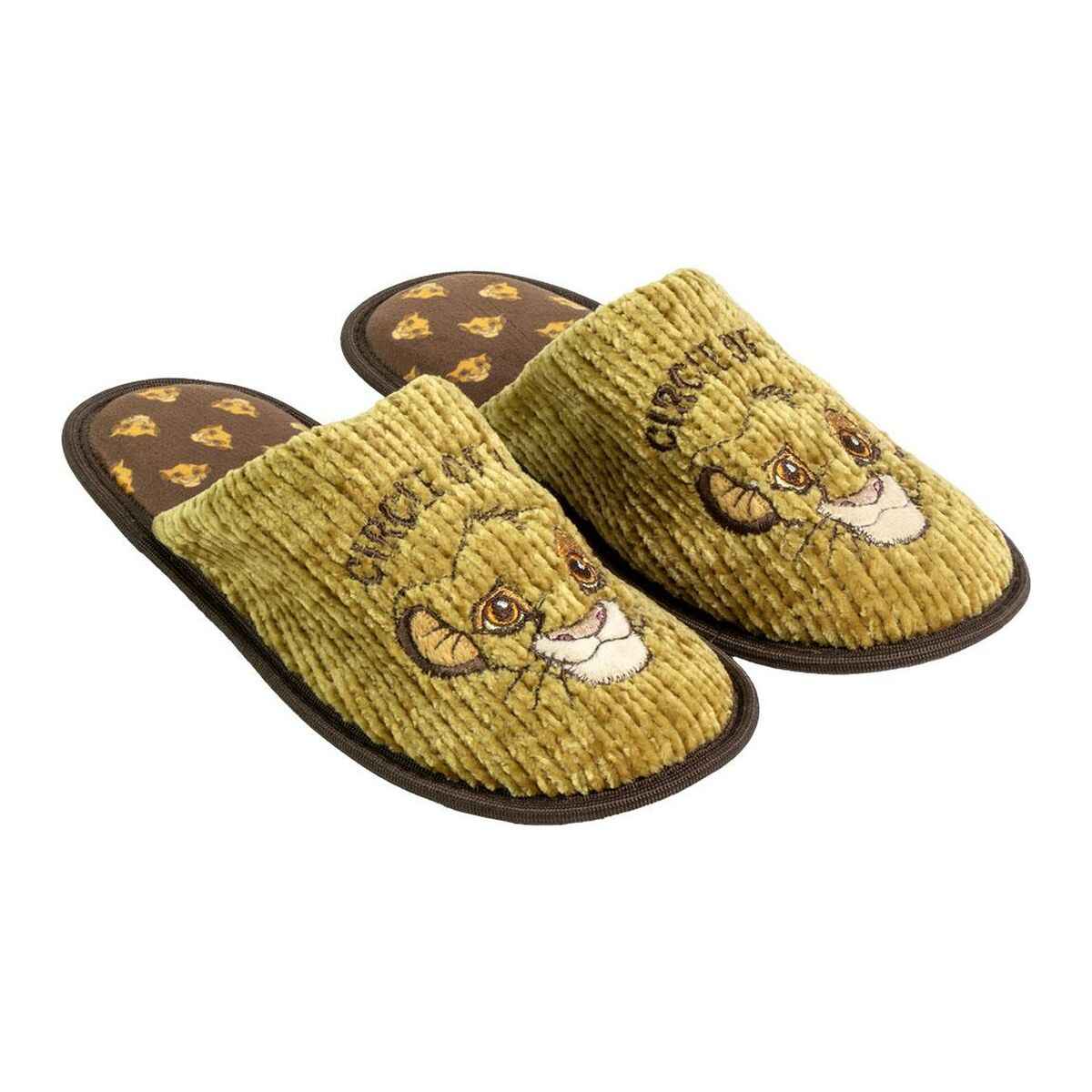 House Slippers The Lion King Mustard