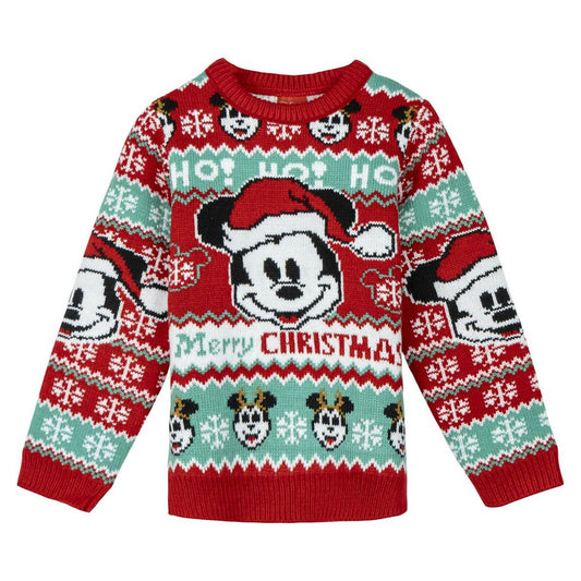 Unisex Jumper Mickey Mouse Red