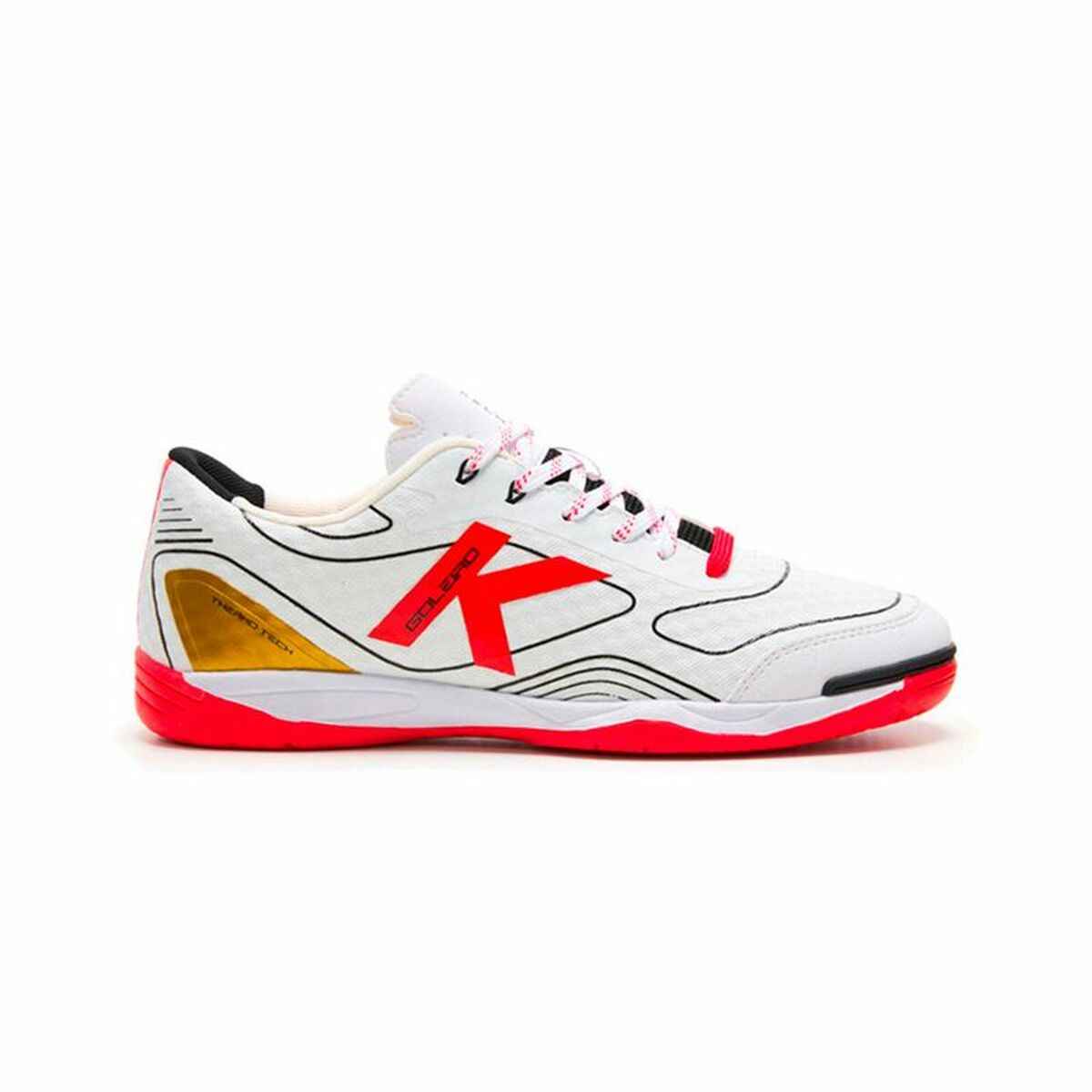 Men's Trainers Kelme Goleiro White Red