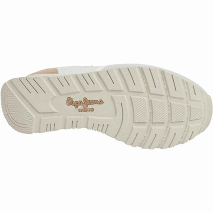 Women's casual trainers Pepe Jeans Brit Sun White