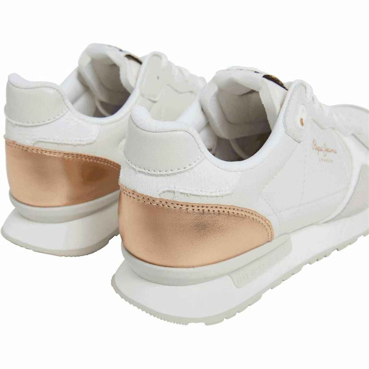 Women's casual trainers Pepe Jeans Brit Sun White