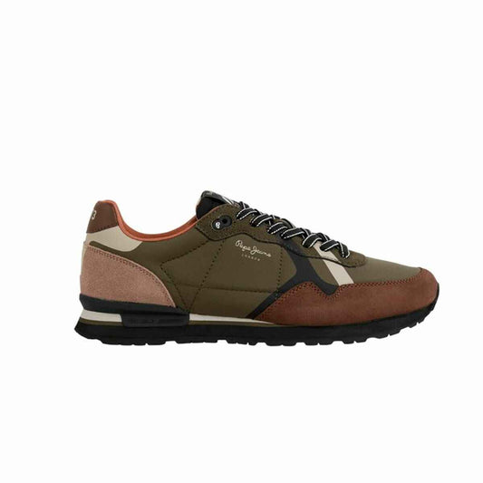 Men’s Casual Trainers Pepe Jeans Brit Road Brown