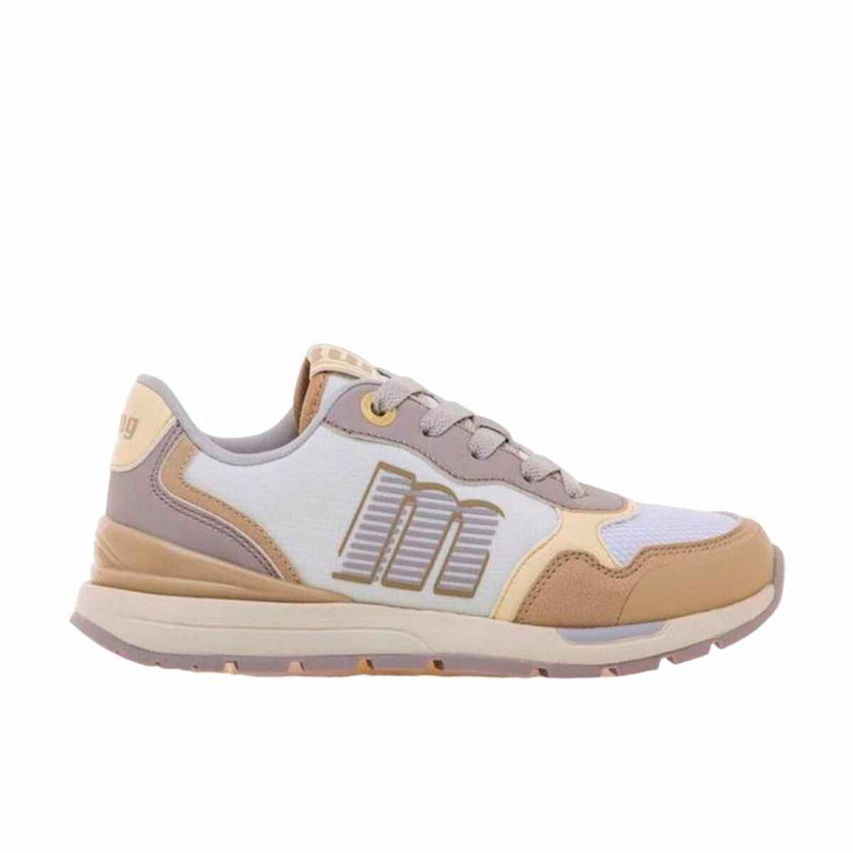 Casual Trainers Mustang Compact White Light brown