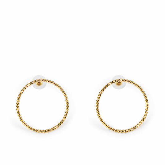 Ladies' Earrings Shabama Suri Brass gold-plated 4 cm Shabama