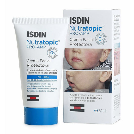 Facial Cream Isdin Nutratopic Facial Pro-Amp 50 ml Isdin