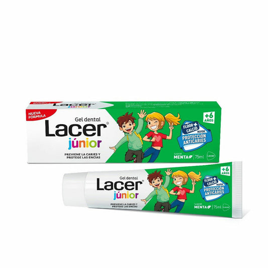 Toothpaste Lacer Mint Junior (75 ml) Lacer