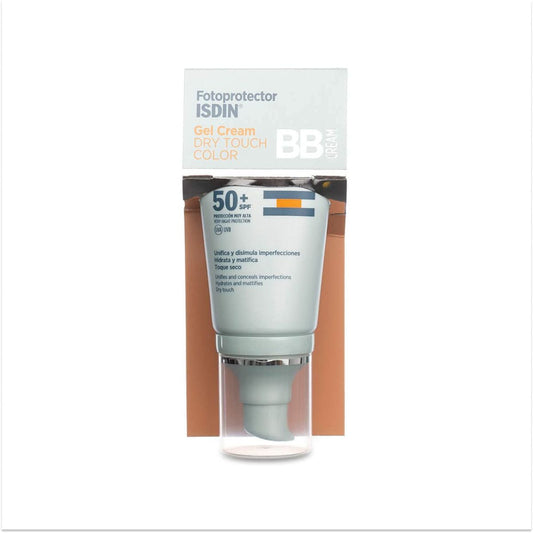 Hydrating Cream with Colour Isdin Fotoprotector Gel SPF 50+ 50 ml Isdin