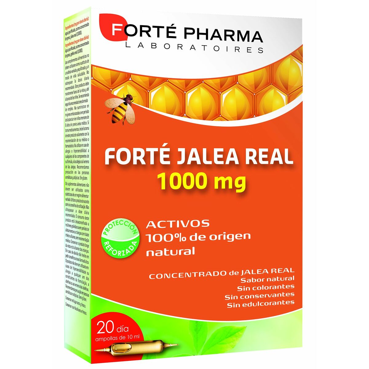 Royal jelly Forté Pharma 1000 mg 20 Units Forté Pharma