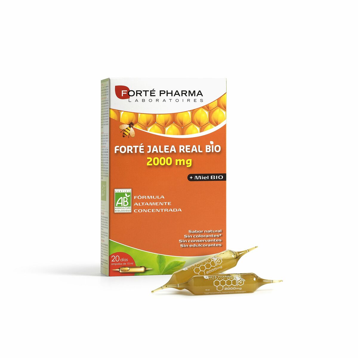 Royal jelly Forté Pharma Bio 2000 mg 20 Units Forté Pharma