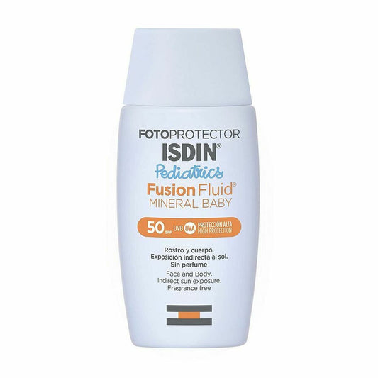 Sun Screen Lotion Isdin Pediatrics Mineral Baby Spf 50 50 ml