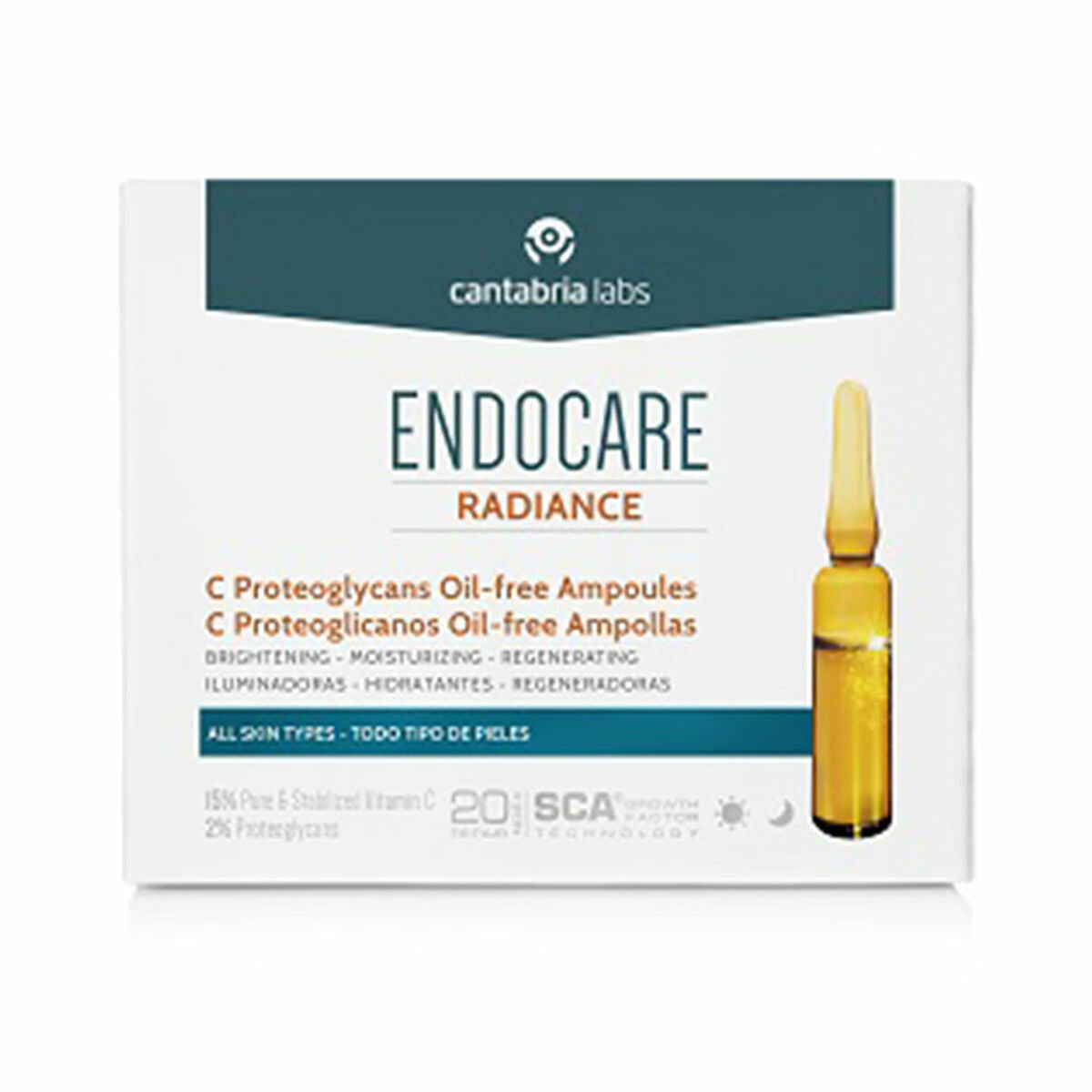 Ampoules Endocare Radiance Proteoglicanos 2 ml Endocare