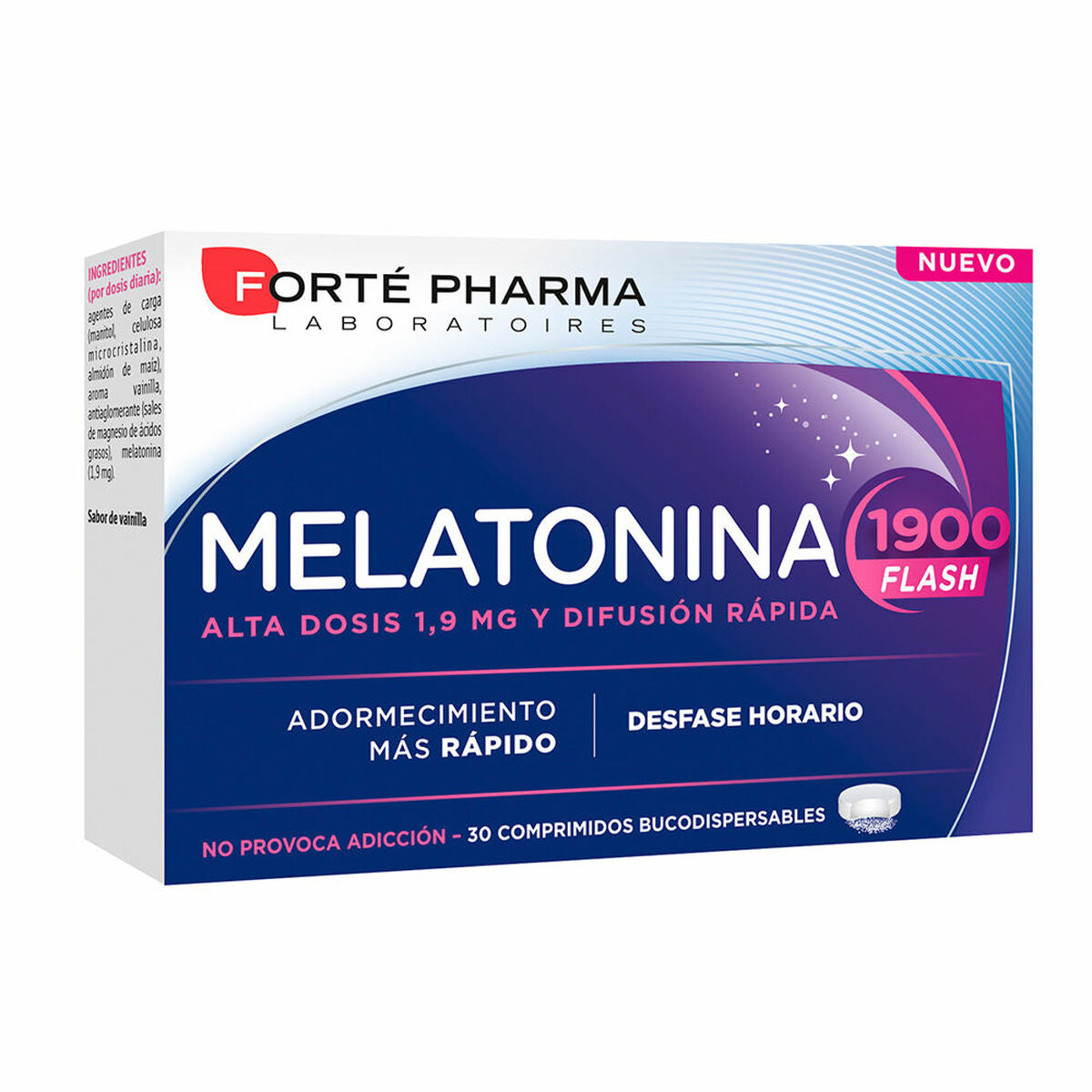 Insomnia supplement Forté Pharma Melatonin 30 Units Forté Pharma