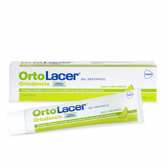 Toothpaste Lacer Ortodoncia Lime (125 ml) Lacer