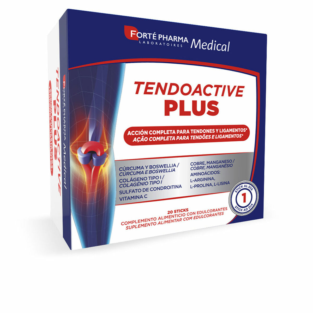 Joints supplement Forté Pharma Tendoactive Plus 20 Units Forté Pharma