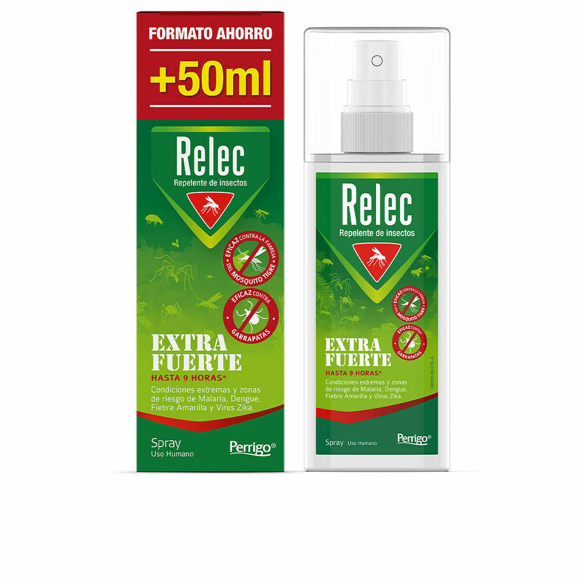 Insect repellant Relec XL Spray Extra Firm (125 ml) Relec