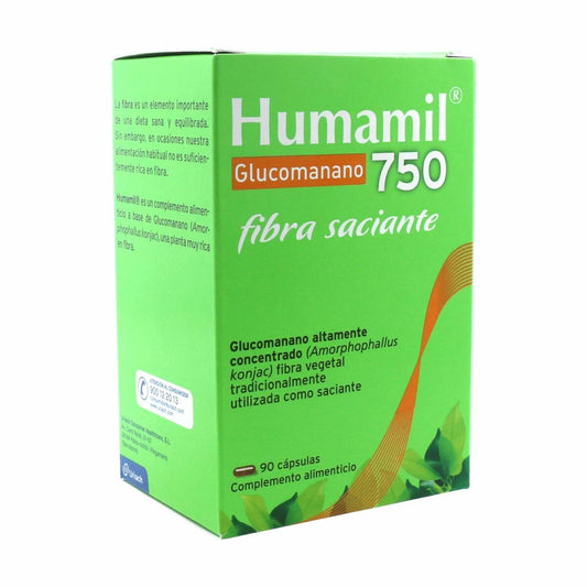 Digestive supplement Humamil Humamil 90Units Vegetable fibre Humamil