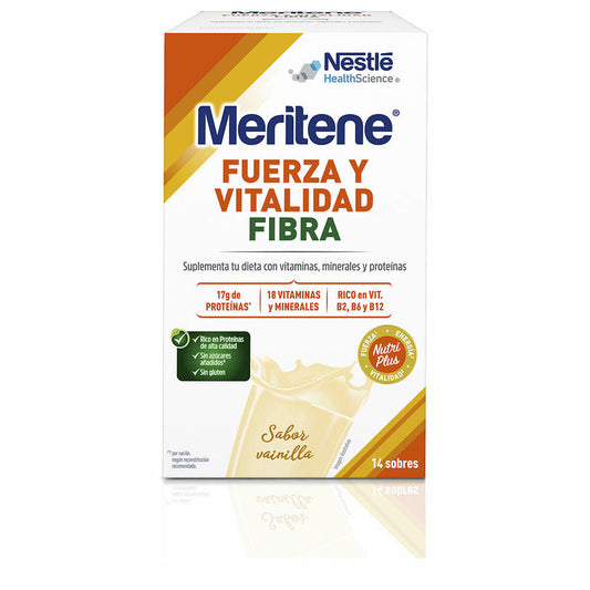 Shake Meritene Fuerza Y Vitalidad Fibra Vanilla Meritene