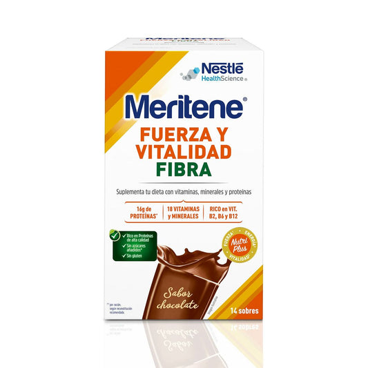 Tablets Meritene Fuerza Y Vitalidad Fibra 35 g Meritene