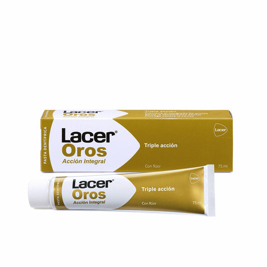 Triple Action Toothpaste Lacer Oro (75 ml) Lacer