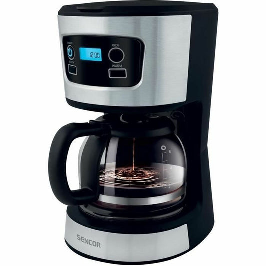 Drip Coffee Machine Sencor SCE 3700BK Black Grey noir 700 W