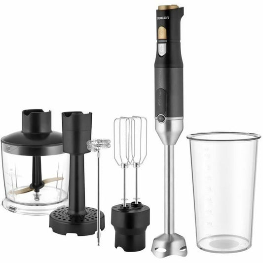 Hand-held Blender Sencor SHB 6442BK Black 1200 W