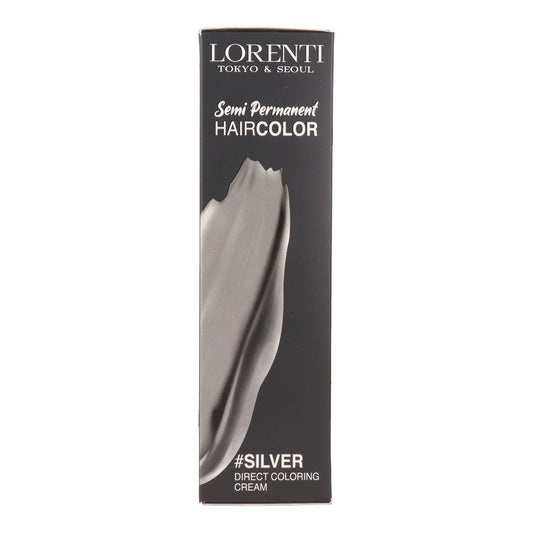 Semi-Permanent Tint Lorenti Haircolor Silver 200 ml