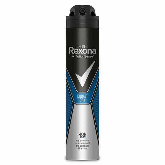 Spray Deodorant Rexona Cobalt Men Men 48 hours 200 ml Rexona