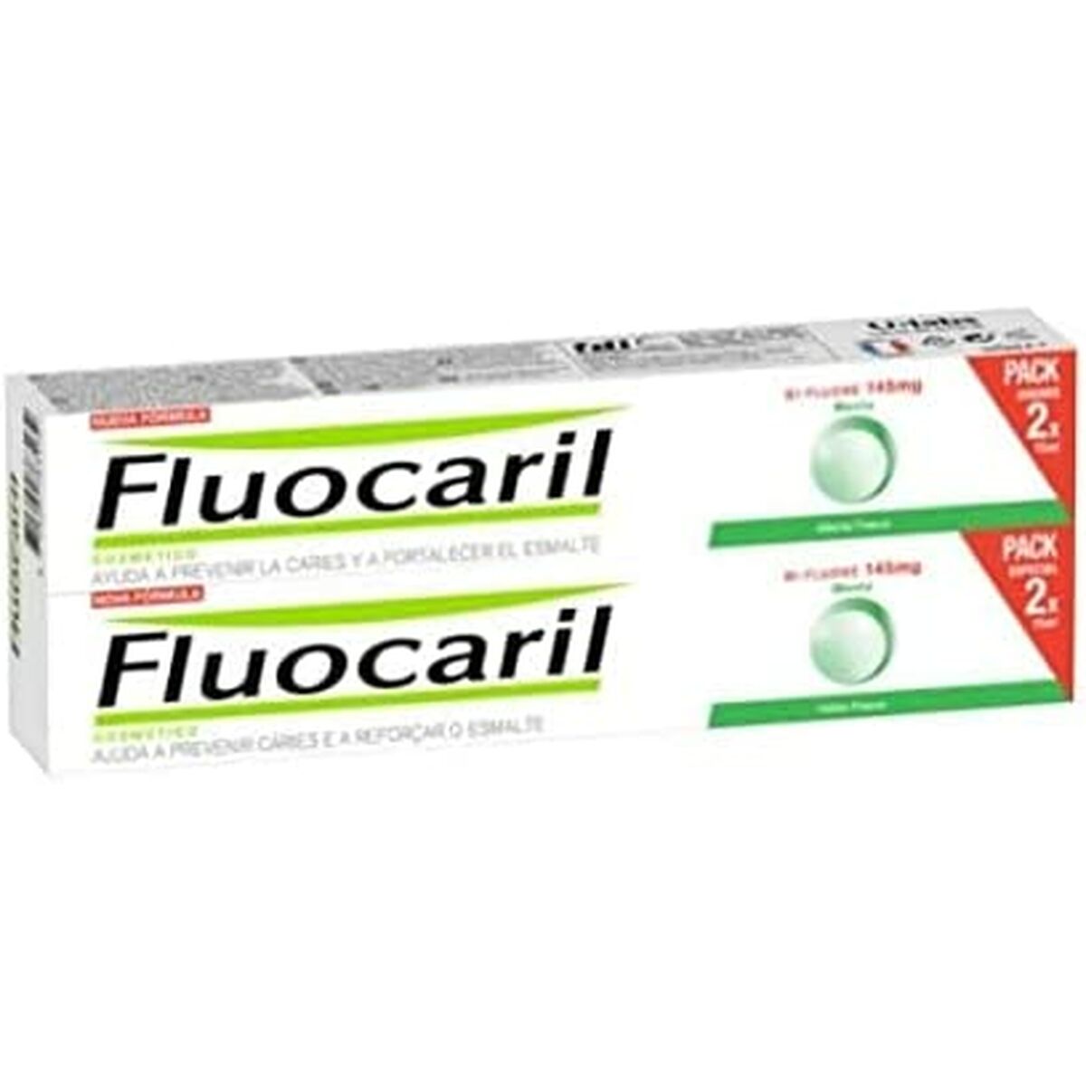 Toothpaste Fluocaril Fluoré 150 ml 75 ml Fluocaril