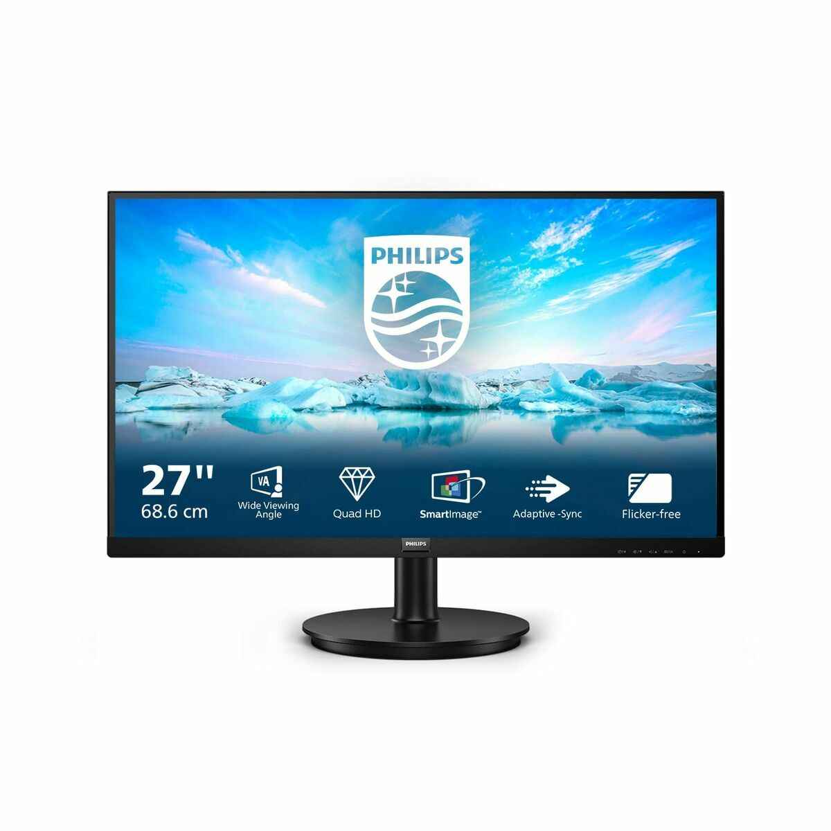 Monitor Philips 275V8LA/00 WLED Quad HD 27" LED VA Flicker free