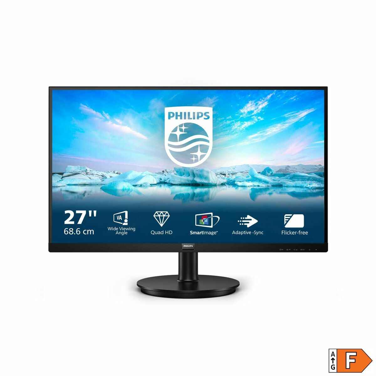 Monitor Philips 275V8LA/00 WLED Quad HD 27" LED VA Flicker free