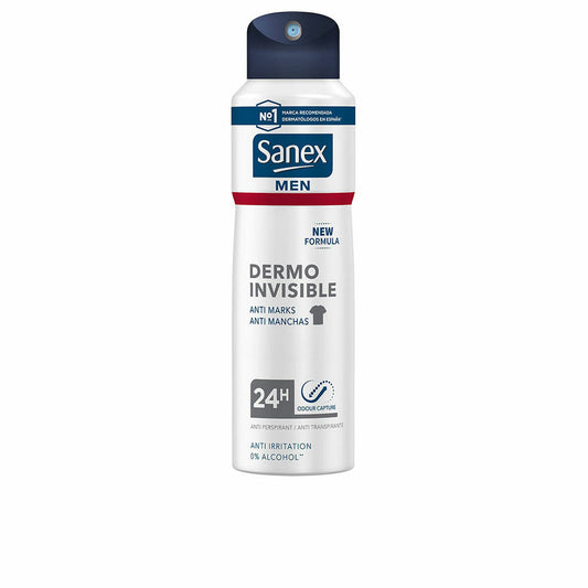 Spray Deodorant Sanex Men Dermo Invisible 200 ml Sanex