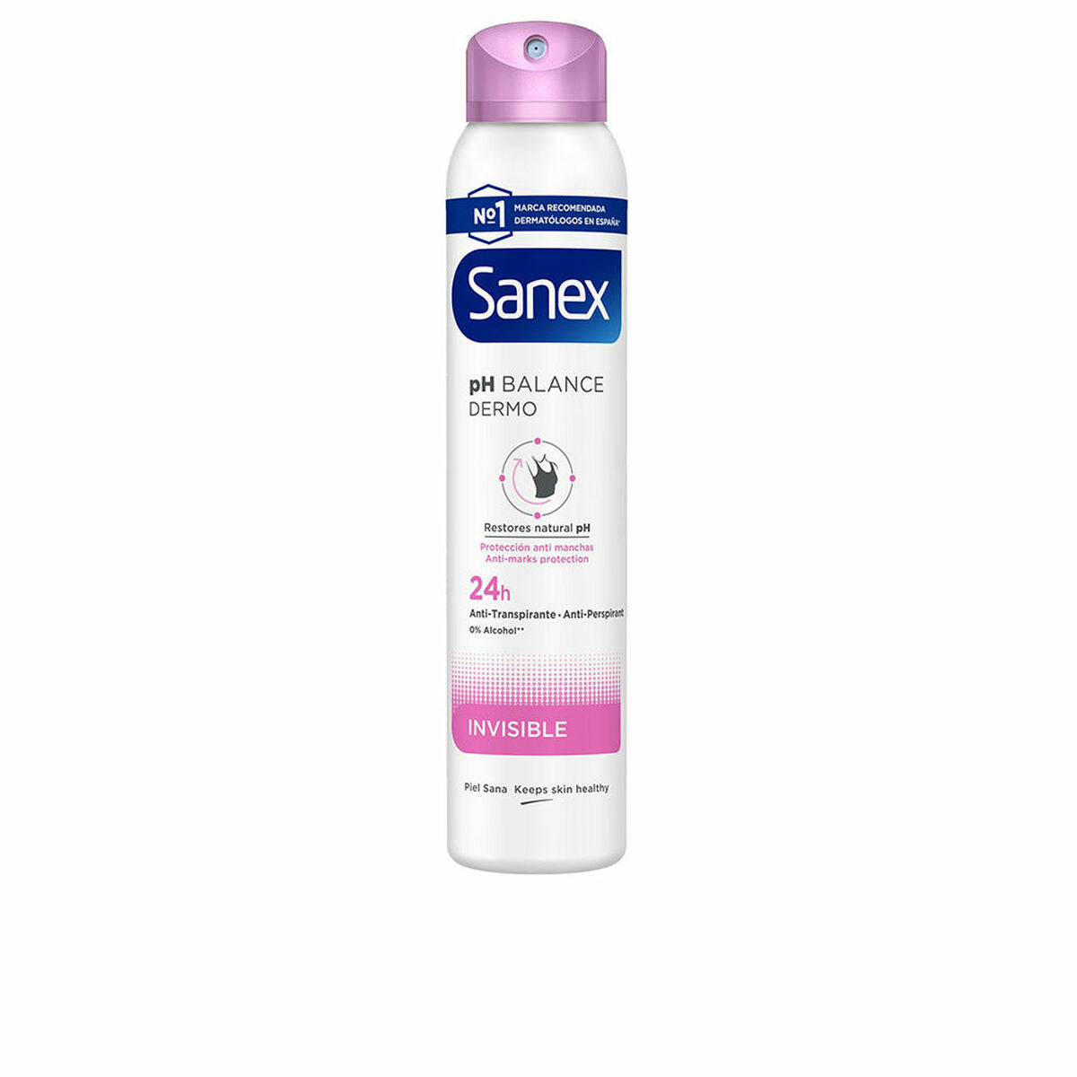 Spray Deodorant Sanex Dermo Invisible 200 ml Sanex