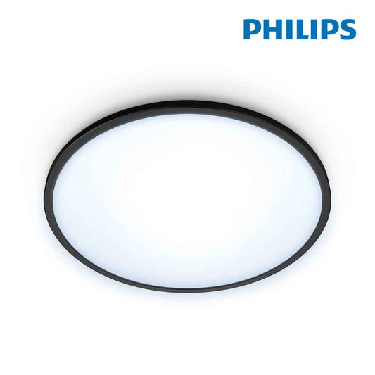 Ceiling Light Philips Wiz 16 W 29,2 x 2,3 cm Black Multicolour Aluminium (2700 K) (6500 K) 16 W