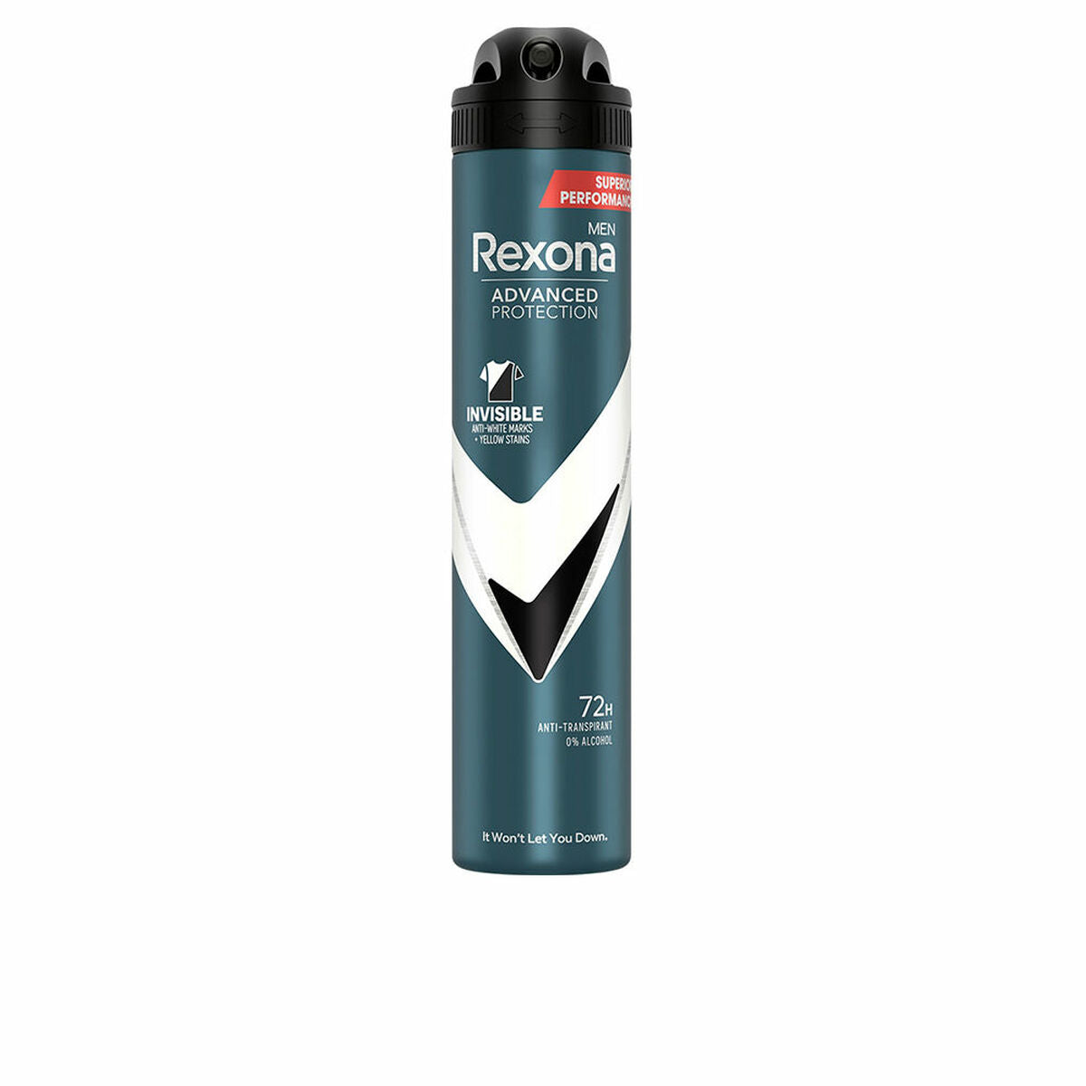 Spray Deodorant Rexona Invisible Men 200 ml Rexona