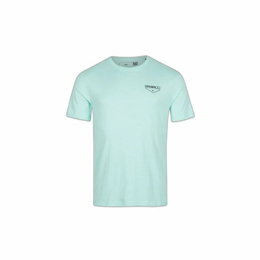 Men’s Short Sleeve T-Shirt O'Neill Longview Aquamarine