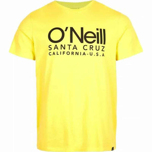 Men’s Short Sleeve T-Shirt O'Neill Cali Original Yellow