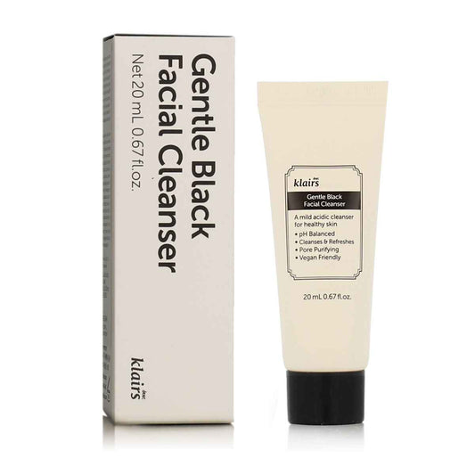 Facial Cleansing Gel Gentle Black 20 ml