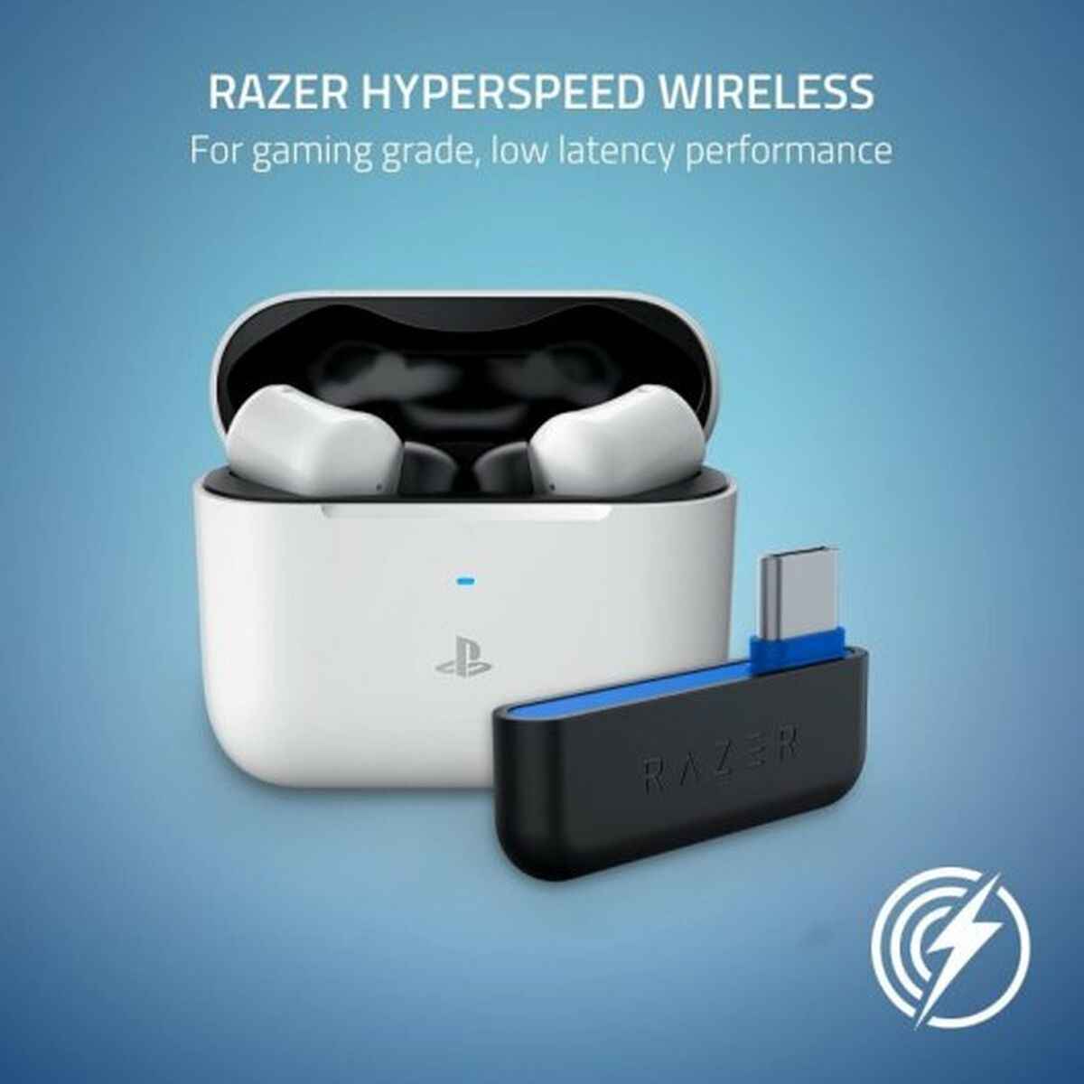 Headphones Razer HAMMERHEAD HYPERSPEED White