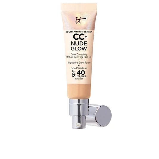 Crème Make-up Base It Cosmetics CC+ Nude Glow Medium Spf 40 32 ml It Cosmetics