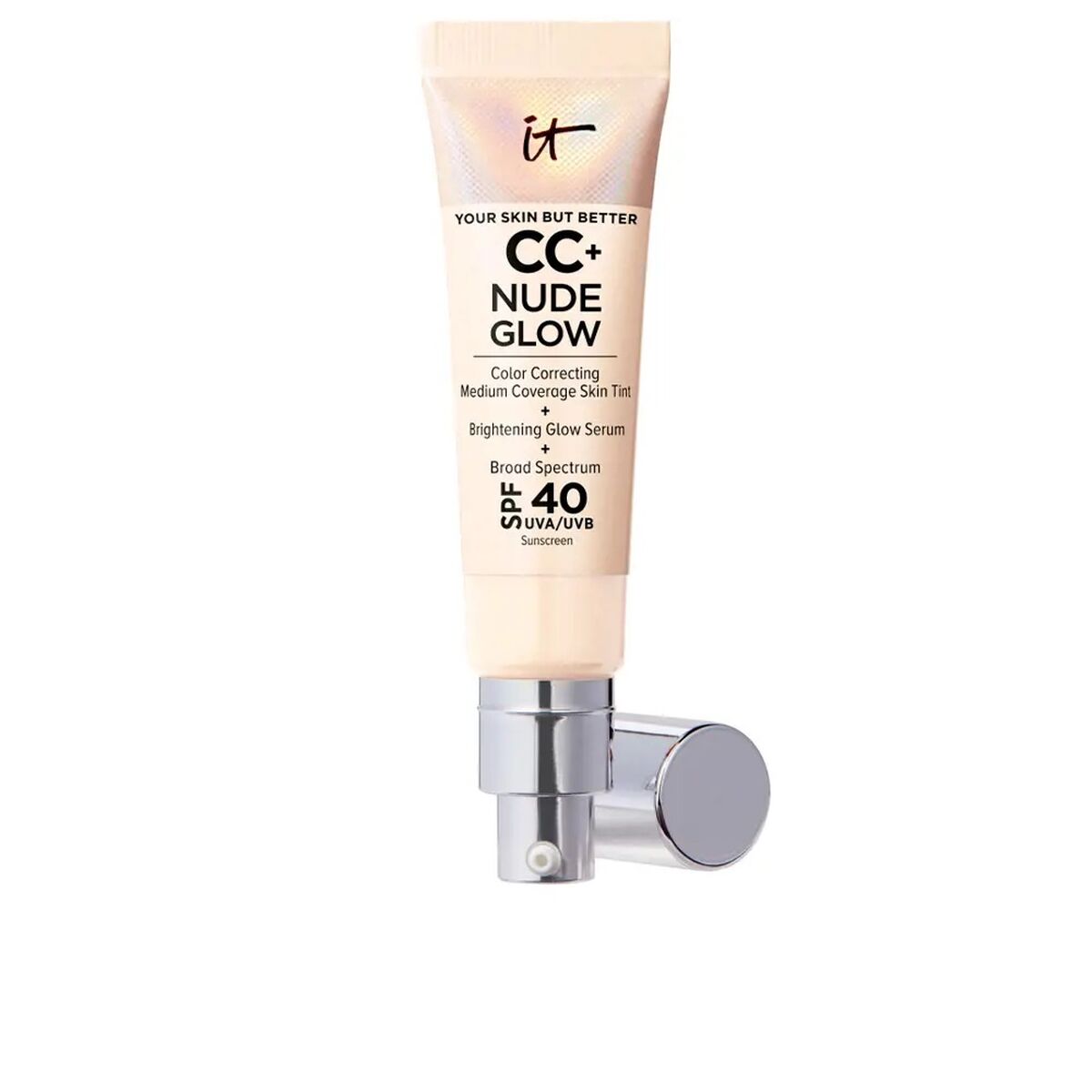 Crème Make-up Base It Cosmetics CC+ Nude Glow Fair Spf 40 32 ml It Cosmetics