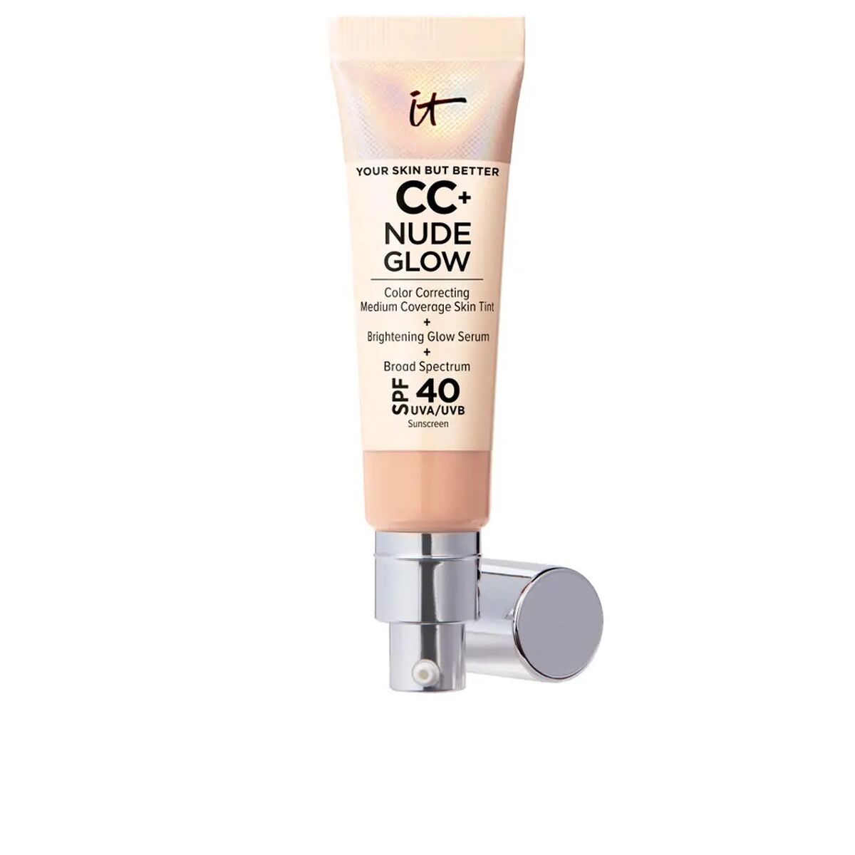 Crème Make-up Base It Cosmetics CC+ Nude Glow neutral medium Spf 40 32 ml It Cosmetics