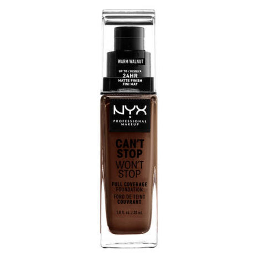 Crème Make-up Base NYX Can't Stop Won't Stop warm walnut (30 ml) NYX