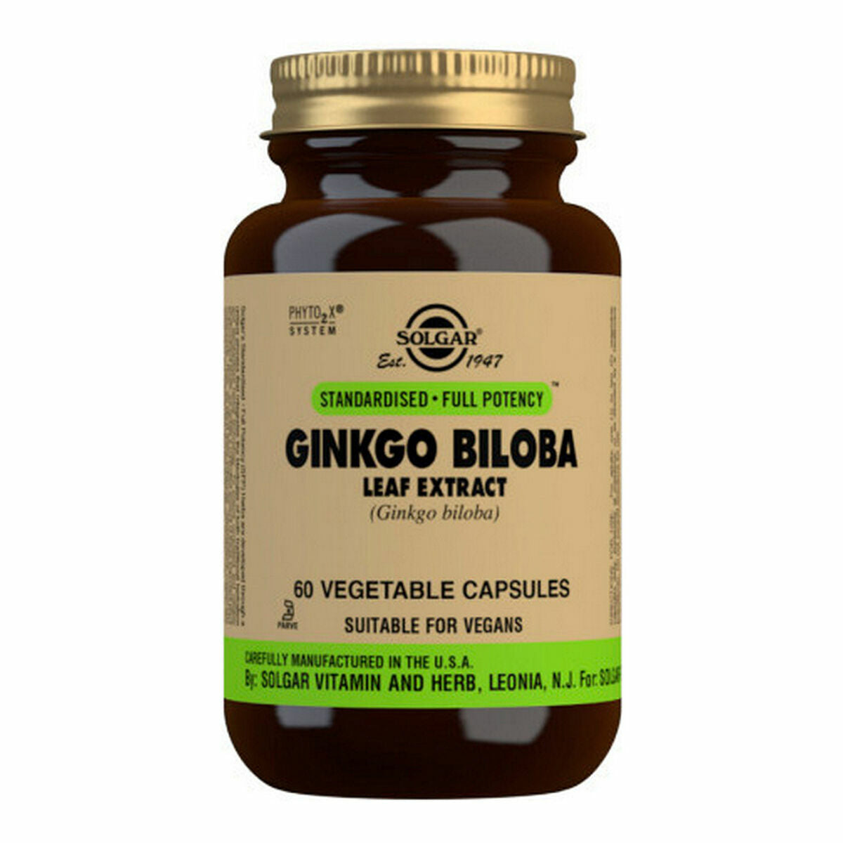 Ginkgo biloba Solgar Solgar