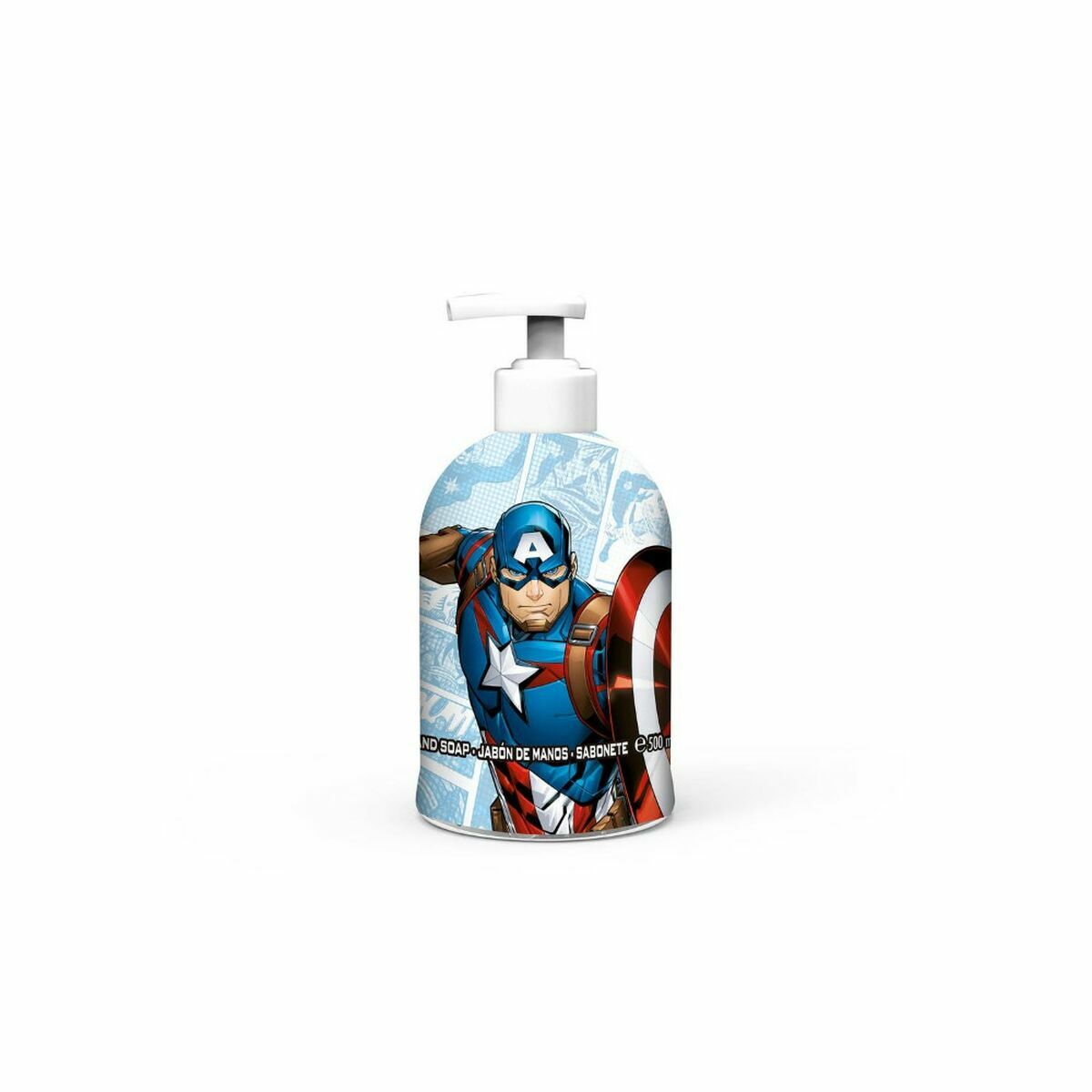 Hand Soap Dispenser Cartoon 129110 Captain America 500 ml Cartoon