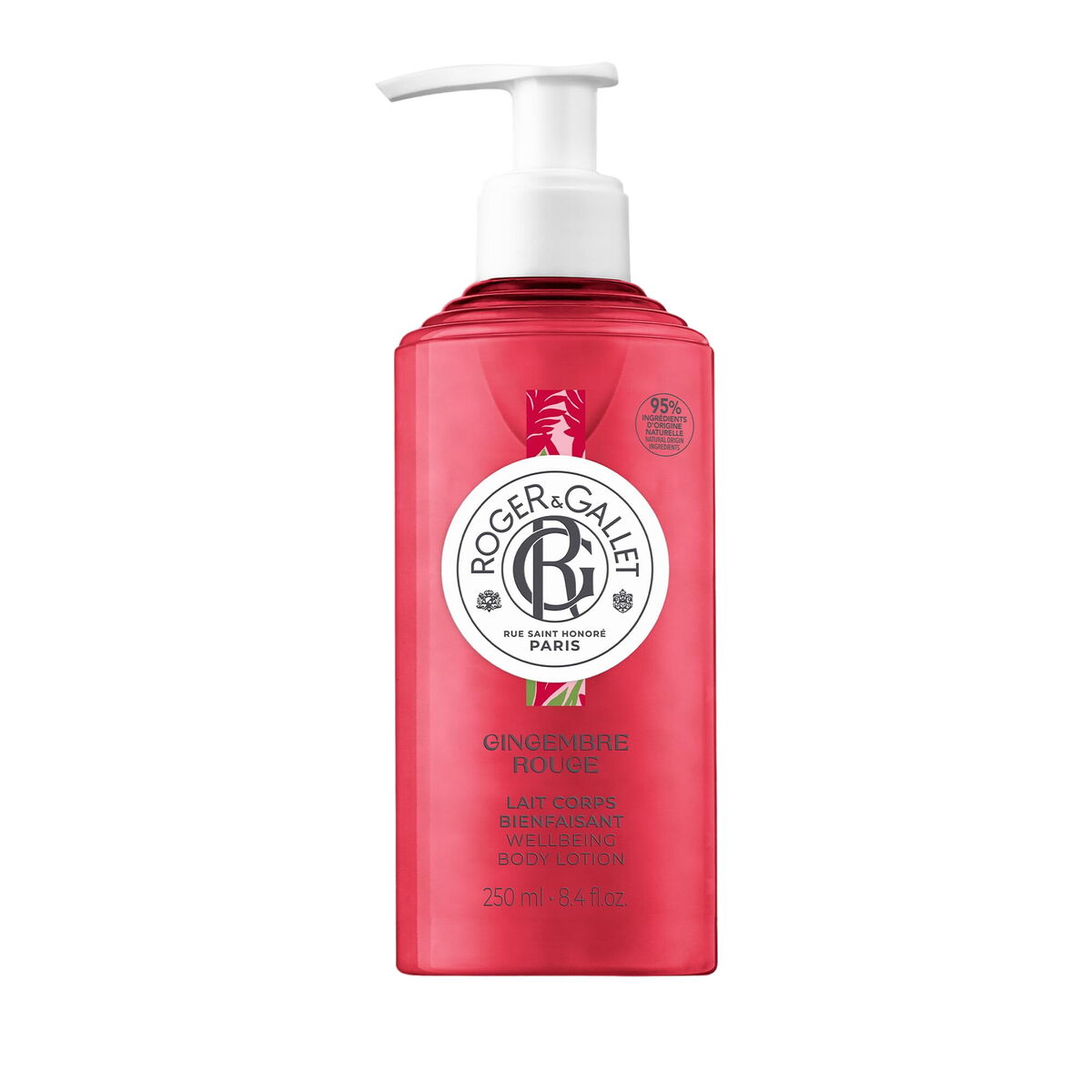 Body Cream Roger & Gallet Gingembre Rouge 250 ml Roger and Gallet